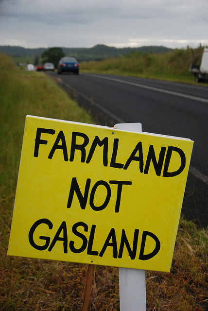 Farmland not gasland
