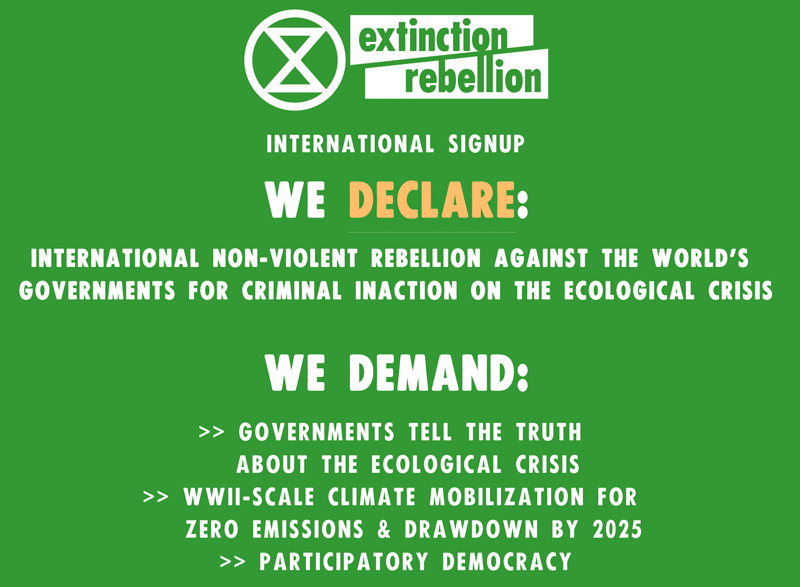 EX declaration and demands